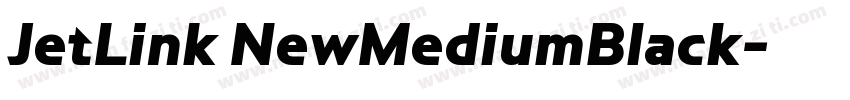 JetLink NewMediumBlack字体转换